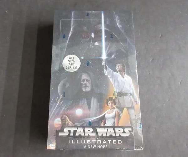 Star Wars Illustrated: A New Hope trading card set