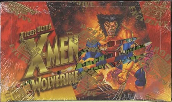 X-Men Fleer Ultra: Wolverine trading card set