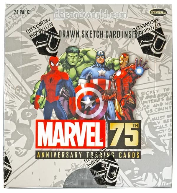Marvel 75th Anniversary trading card set