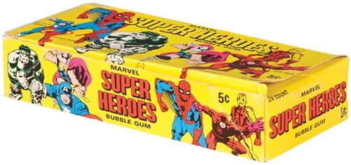 1966 Donruss Marvel Super Heroes trading card set