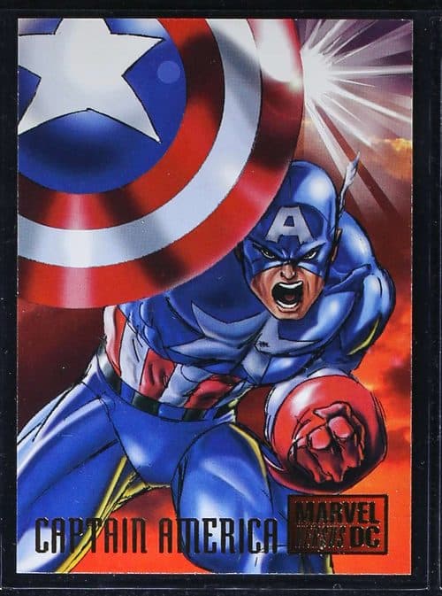 Captain America #2 — DC versus Marvel Comics