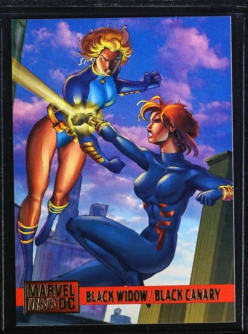 Black Widow vs. Black Canary #53 — DC versus Marvel Comics