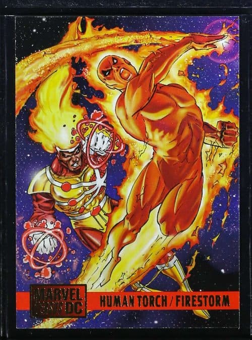 Human Torch vs. Firestorm #61 — DC versus Marvel Comics