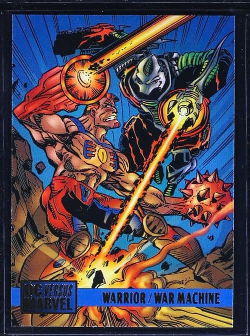 Warrior vs. War Machine #68 — DC versus Marvel Comics