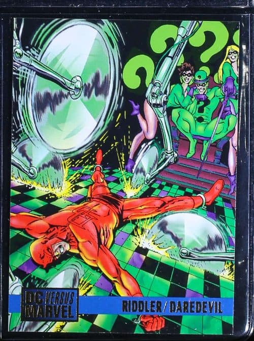 Riddler vs. Daredevil #72 — DC versus Marvel Comics