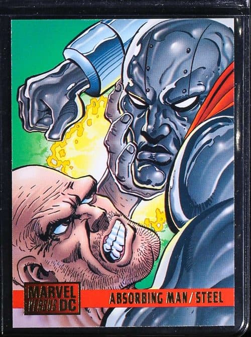Absorbing Man vs. Steel #81 — DC versus Marvel Comics