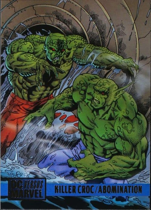 Killer Croc vs. Abomination #84 — DC versus Marvel Comics