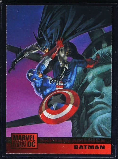 Captain America / Batman #91 — DC versus Marvel Comics