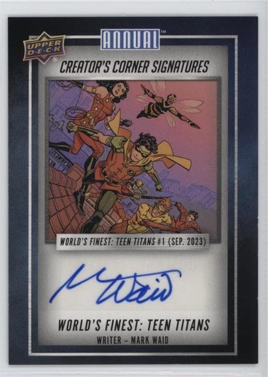 Mark Waid #CCA-MW — 2023-24 DC Annual