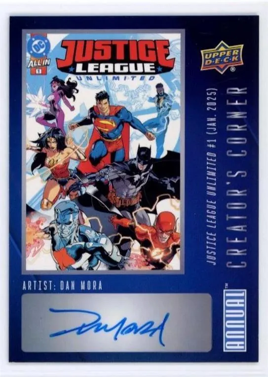 Dan Mora #CC-DM — 2024-25 Upper Deck DC Annual