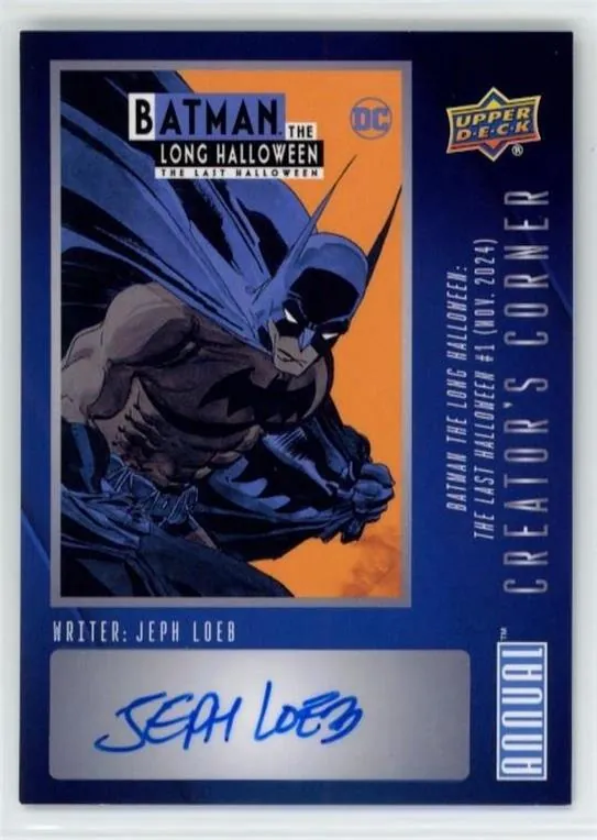 Jeph Loeb #CC-JL — 2024-25 Upper Deck DC Annual
