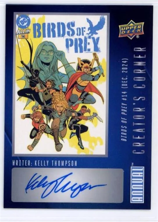 Kelly Thompson #CC-KT — 2024-25 Upper Deck DC Annual