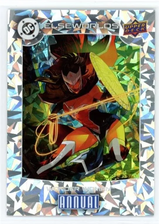 Wonder Woman #’ed/299 #E-16 — 2024-25 Upper Deck DC Annual