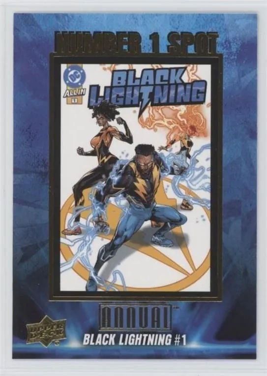 Black Lightning #1 #N1S-12 — 2024-25 Upper Deck DC Annual