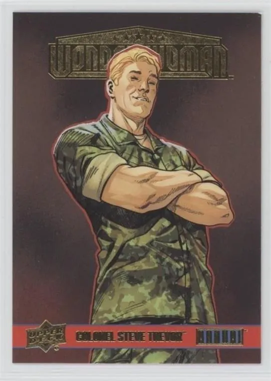 Colonel Steve Trevor #WW-9 — 2024-25 Upper Deck DC Annual