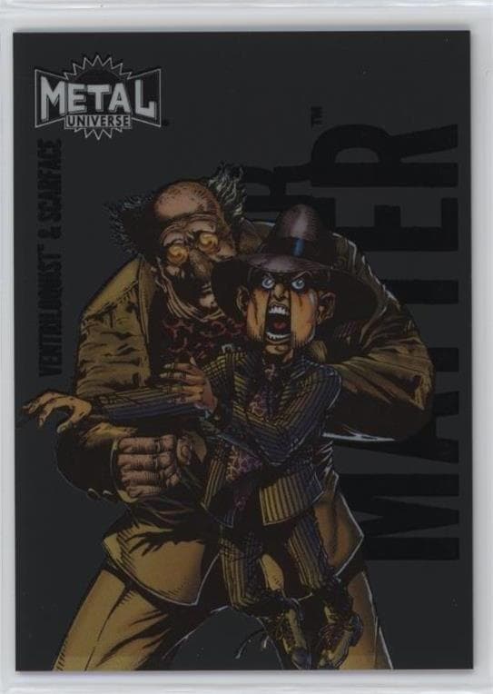 Ventriloquist & Scarface #DM-8 — 2025 Skybox Metal Universe Batman