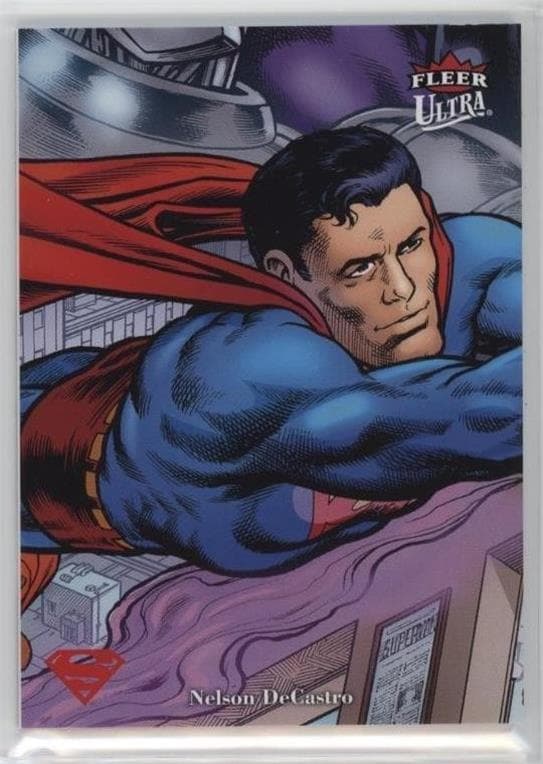 Top Row, Middle #11 of 27 — 2026 Fleer Ultra Superman