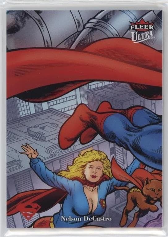 Top Row, Right Corner #12 of 27 — 2026 Fleer Ultra Superman