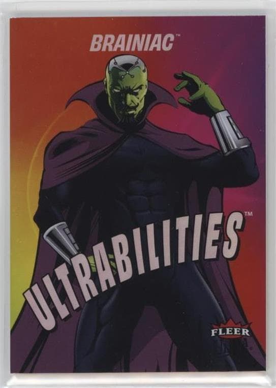 Brainiac #16 OF 30 UB — 2026 Fleer Ultra Superman