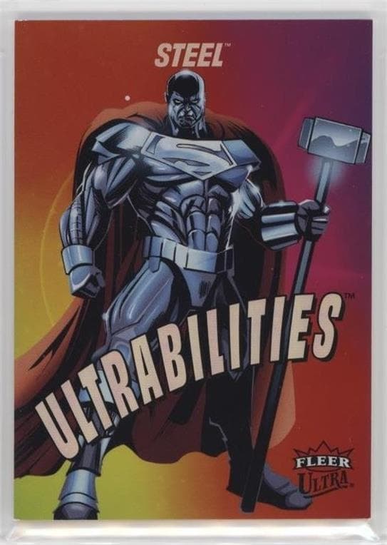 Steel #8 OF 30 UB — 2026 Fleer Ultra Superman