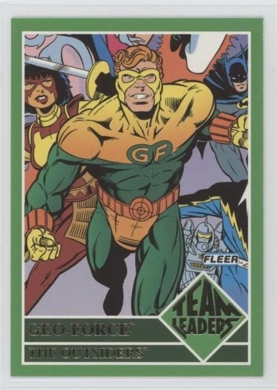 Geo-Force #TL-8 — 2026 Fleer Throwbacks 1992-93 DC Edition