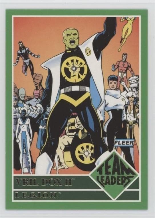 Vril Dox II #TL-9 — 2026 Fleer Throwbacks 1992-93 DC Edition