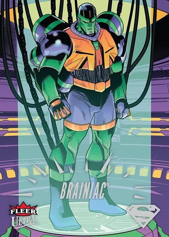 Brainiac #54 — 2026 Fleer Ultra Superman