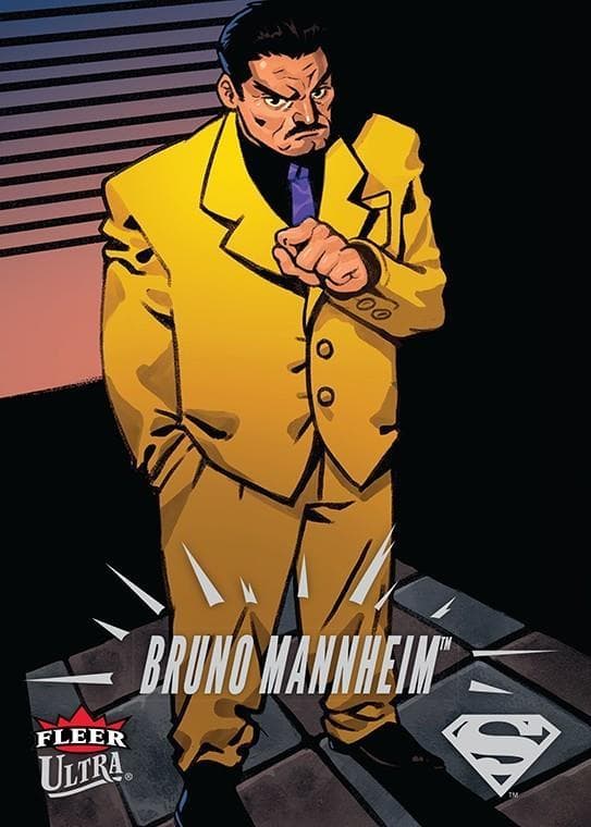 Bruno Mannheim #55 — 2026 Fleer Ultra Superman