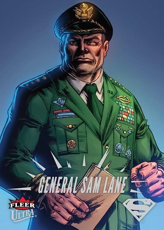 General Sam Lane #64 — 2026 Fleer Ultra Superman