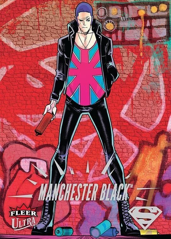Manchester Black #75 — 2026 Fleer Ultra Superman