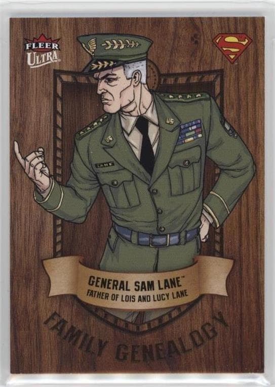 General Sam Lane #FG-17 — 2026 Fleer Ultra Superman