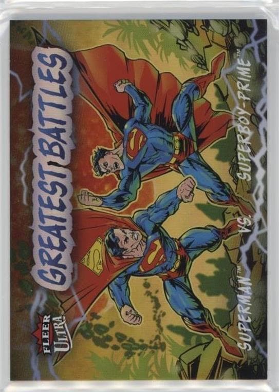 Superman vs. Superboy-Prime #GB-1 — 2026 Fleer Ultra Superman