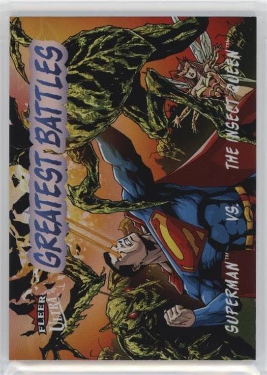 Superman vs. Insect Queen #GB-22 — 2026 Fleer Ultra Superman