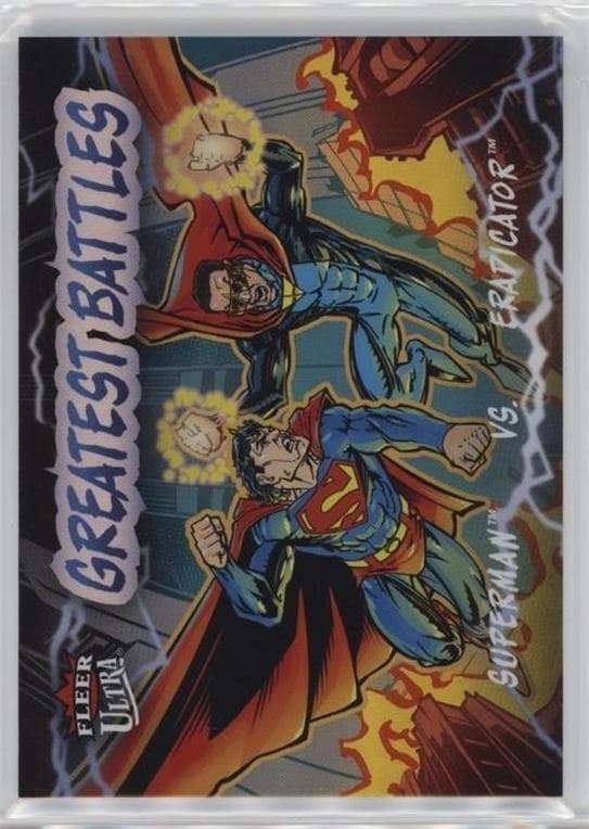 Superman vs. Eradicator #GB-28 — 2026 Fleer Ultra Superman
