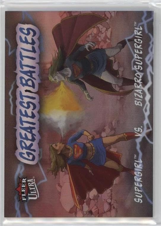 Supergirl vs. Bizarro Supergirl #GB-36 — 2026 Fleer Ultra Superman