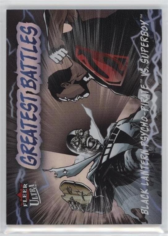 Superboy vs. Black Lantern Psycho Pirate #GB-40 — 2026 Fleer Ultra Superman