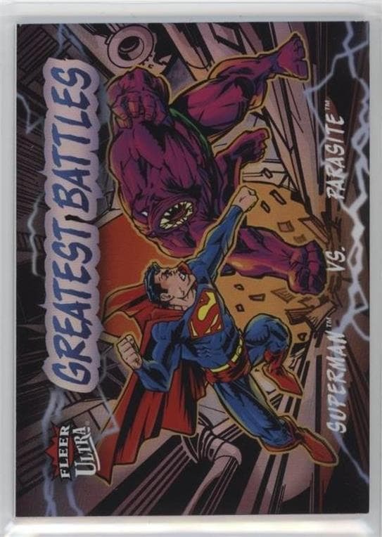 Superman vs. Parasite #GB-5 — 2026 Fleer Ultra Superman