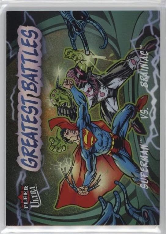 Superman vs. Braniac #GB-8 — 2026 Fleer Ultra Superman