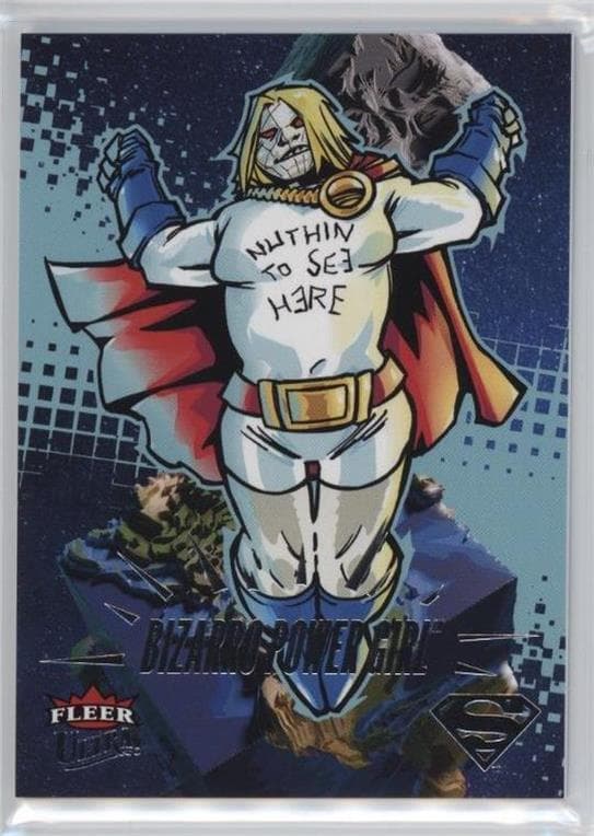 Bizarro Power Girl #V-3 — 2026 Fleer Ultra Superman