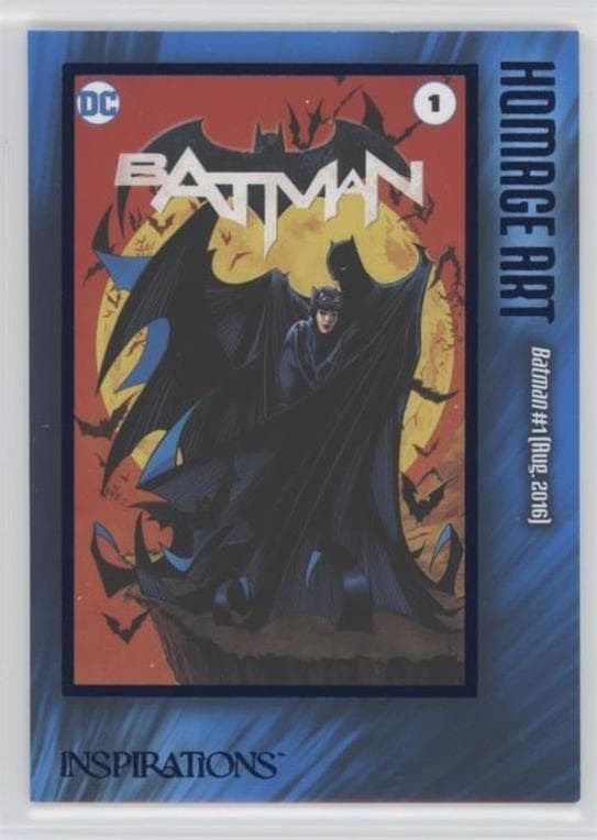 Batman 1 (2016) #HA-11 — Inspirations: The World of DC