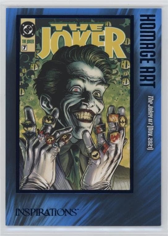 The Joker 7 (2021) #HA-16 — Inspirations: The World of DC