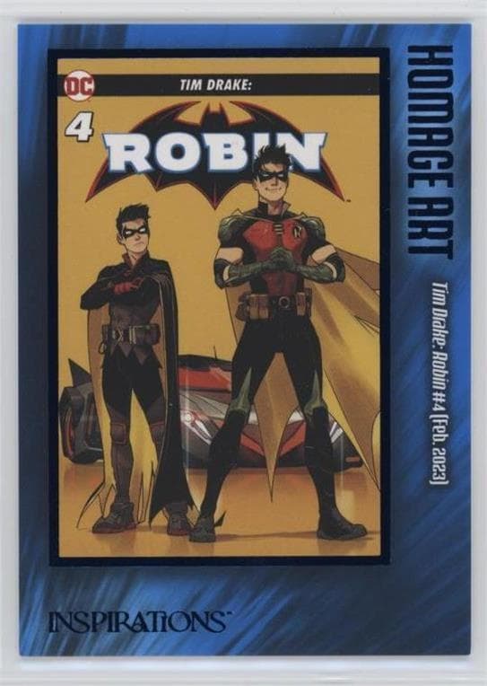 Tim Drake: Robin 4 (2023) #HA-17 — Inspirations: The World of DC