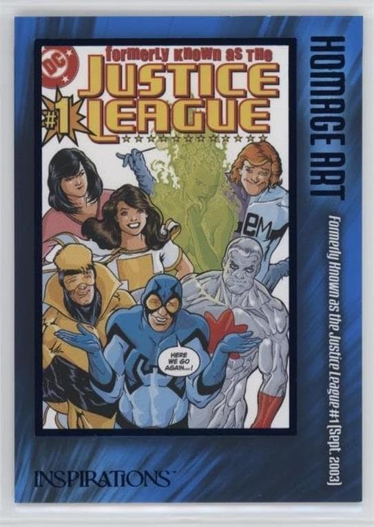 Formerly Known as the Justice League 1 (2003) #HA-20 — Inspirations: The World of DC