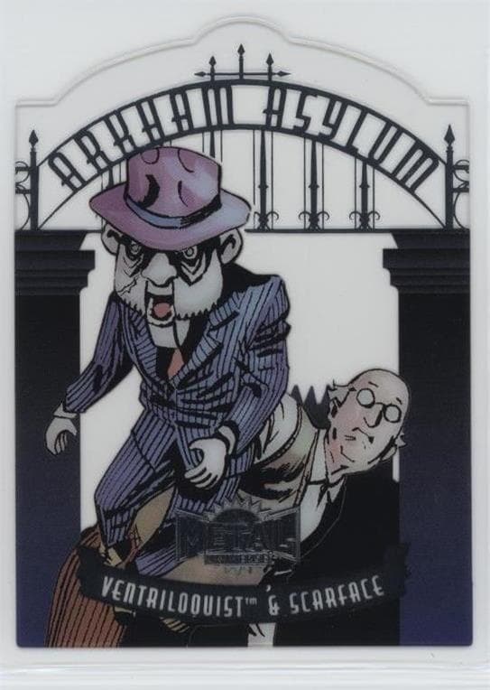Ventriloquist & Scarface #AA-44 — 2025 Skybox Metal Universe Batman