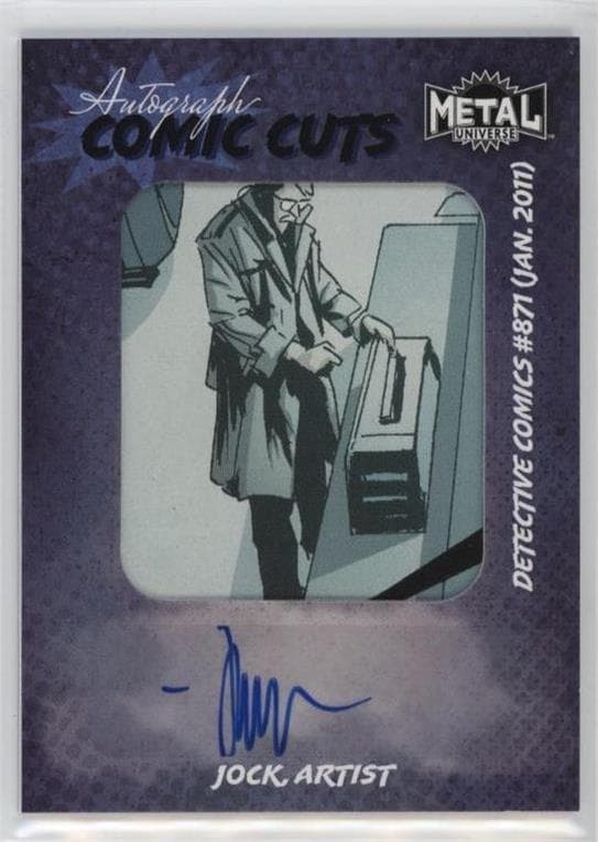 Jock (Penciller and Inker) - Detective Comics (1937) #871 - Black Mirror #ACC-JK — 2025 Skybox Metal Universe Batman