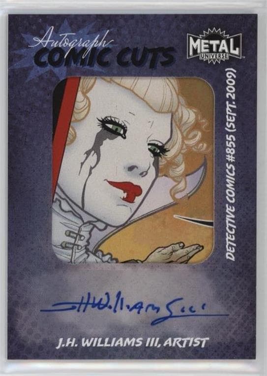 J.H. Williams III (Penciller and Inker) - Detective Comics (1937) #855 - Elegy #ACC-JW — 2025 Skybox Metal Universe Batman