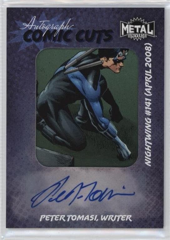 Peter Tomasi (Writer) - Nightwing (1996) #141 #ACC-PT — 2025 Skybox Metal Universe Batman
