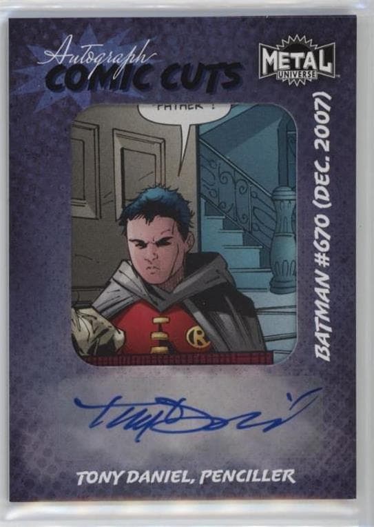 Tony Daniel (Penciller) - Batman (1940) #670 #ACC-TD — 2025 Skybox Metal Universe Batman