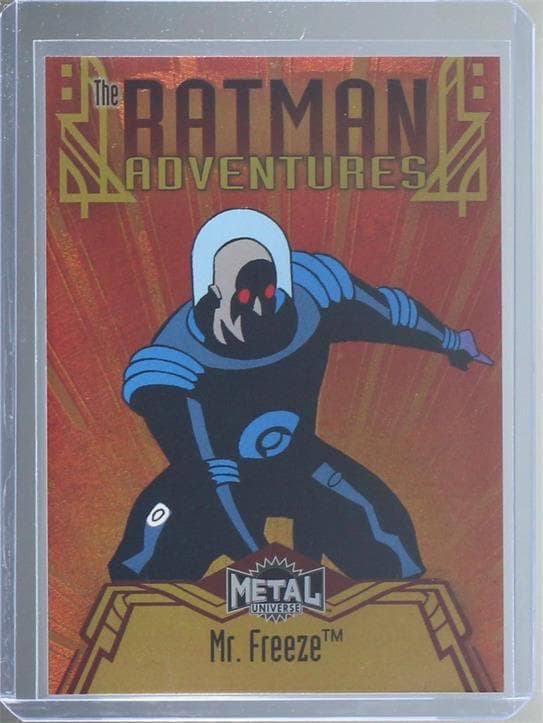 Mister Freeze #BA-3 — 2025 Skybox Metal Universe Batman