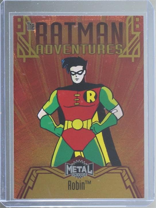 Robin #BA-4 — 2025 Skybox Metal Universe Batman